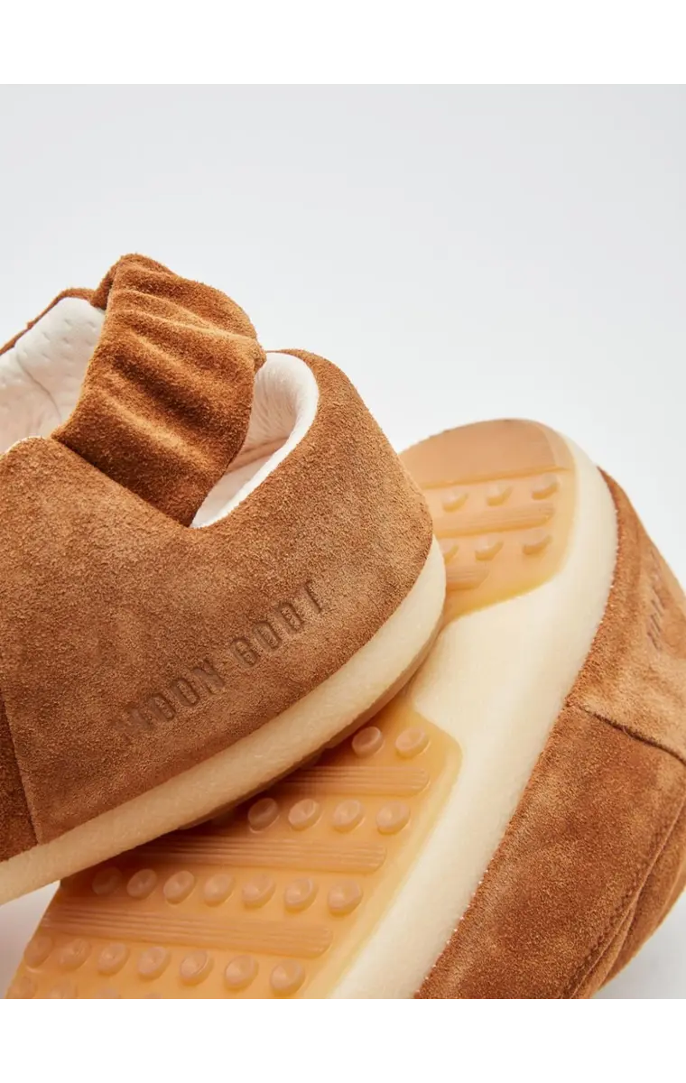 ΜΟΟΝ ΒΟΟΤ-SANDAL BAND COGNAC SUEDE